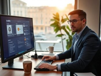 An image illustrating Comment l'IA transforme la génération de contenu web